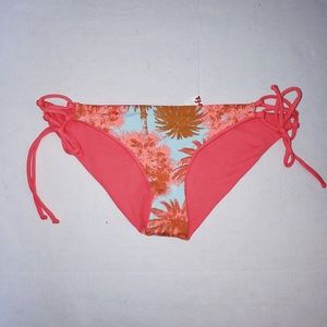 Maaji reversible lace up tie bikini bottoms